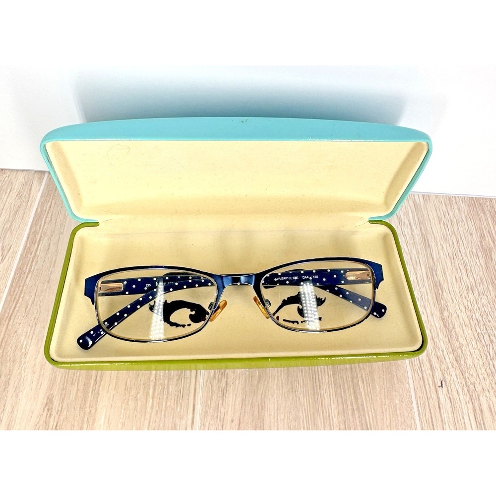 Kate Spade Ambrosetti DA4135 Eyeglasses 52 17 135 Blue READ Frames Only